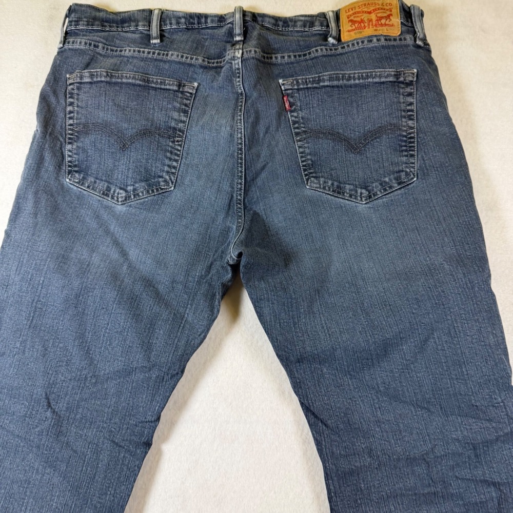 Levis 559 Relaxed Straight Leg Mens Blue Jeans W40 L30 Medium Dark Wash Denim